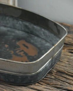 Metalen Bak In Twee Tinten Gelaagd, Groot 12 Metalen Bak In Twee Tinten Gelaagd, Groot -Bekend Decoratie Winkel metalen bak in twee tinten gelaagd groot 2