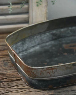 Metalen Bak In Twee Tinten Gelaagd, Groot 14 Metalen Bak In Twee Tinten Gelaagd, Groot -Bekend Decoratie Winkel metalen bak in twee tinten gelaagd groot 4