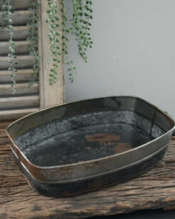 Metalen Bak In Twee Tinten Gelaagd, Groot 16 Metalen Bak In Twee Tinten Gelaagd, Groot -Bekend Decoratie Winkel metalen bak in twee tinten gelaagd groot 6