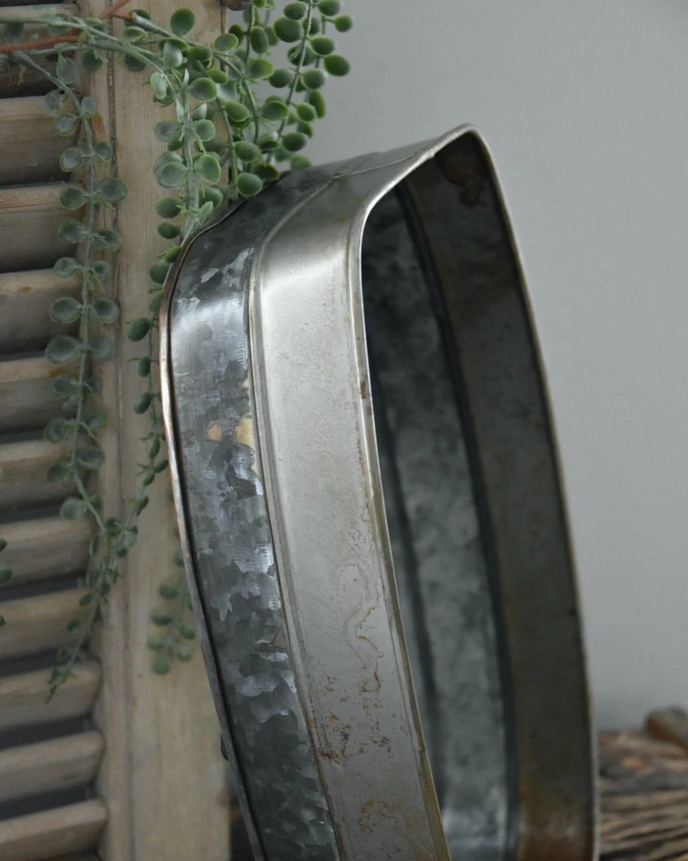 Metalen Bak In Twee Tinten Gelaagd, Groot 10 Metalen Bak In Twee Tinten Gelaagd, Groot - Afbeelding 8