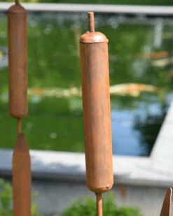 Metalen Tuinsteker Lisdodde Rietsigaar Ecoroest 9 Metalen Tuinsteker Lisdodde Rietsigaar Ecoroest -Bekend Decoratie Winkel metalen tuinsteker lisdodde rietsigaar ecoroest 1 2