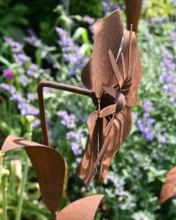 Metalen Tuinsteker Roestbloem Anemoon -Bekend Decoratie Winkel metalen tuinsteker roestbloem anemoon 3