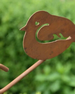 Bekend Decoratie Winkel -Bekend Decoratie Winkel metalen voederhaak met roodborstje 1