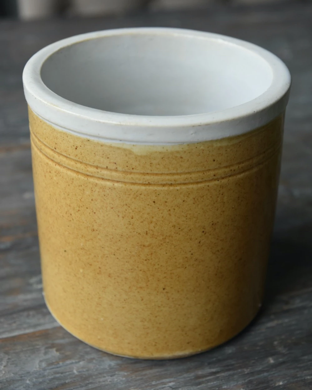 Oker Pot Recht Met Licht Randje Unique, IB Laursen 6 Oker Pot Recht Met Licht Randje Unique, IB Laursen - Afbeelding 4