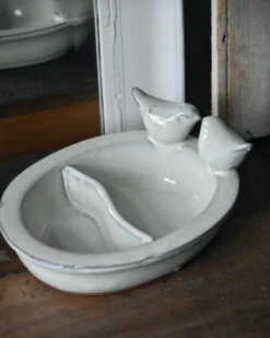 Ovalen Vogel Voeder/drink Schaal Met Twee Vogeltjes 10 Ovalen Vogel Voeder/drink Schaal Met Twee Vogeltjes -Bekend Decoratie Winkel ovalen vogel voederdrink schaal met twee vogeltjes 3