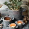 Planter Pot Met Oren Vintage Grijs Groot, Brynxz 2 Planter Pot Met Oren Vintage Grijs Groot, Brynxz -Bekend Decoratie Winkel planter pot met oren vintage grijs groot brynxz