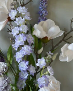 Pluk Boeket Zijde In Zacht Violet En Poeder Roze/wit -Bekend Decoratie Winkel pluk boeket zijde in zacht violet en poeder rozewit 2