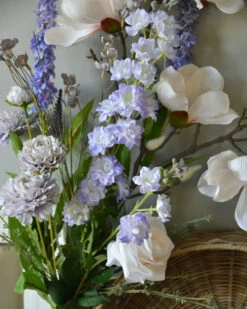 Pluk Boeket Zijde In Zacht Violet En Poeder Roze/wit -Bekend Decoratie Winkel pluk boeket zijde in zacht violet en poeder rozewit 6