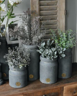 Pot Aardewerk Majestic Grijs Met Sierrandje En Kraag XL, Brynxz 15 Pot Aardewerk Majestic Grijs Met Sierrandje En Kraag XL, Brynxz -Bekend Decoratie Winkel pot aardewerk majestic grijs met sierrandje en kraag xl brynxz 6