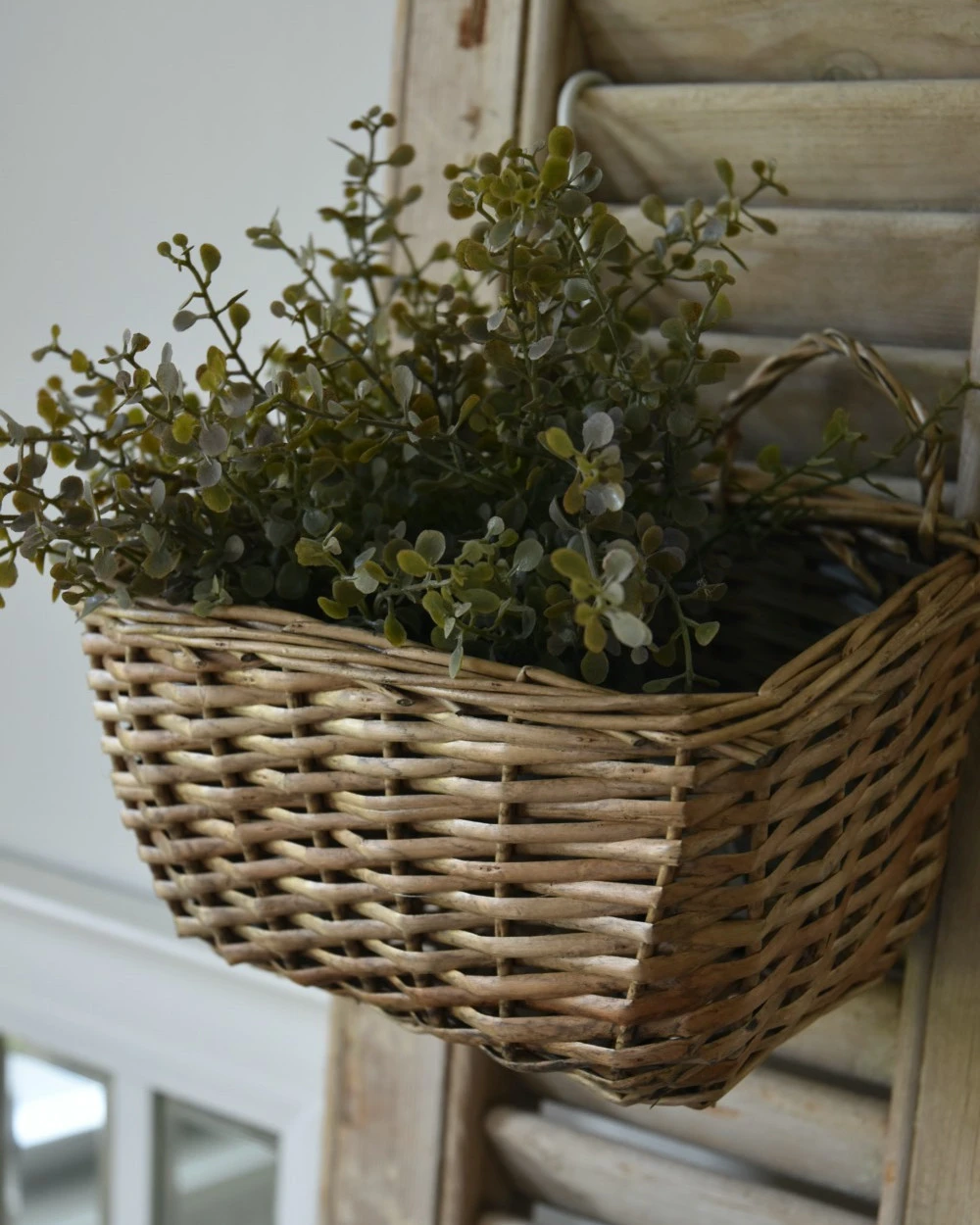 Rieten 'wand' Mand Met Twee Hengsels, IB Laursen 3 Rieten 'wand' Mand Met Twee Hengsels, IB Laursen