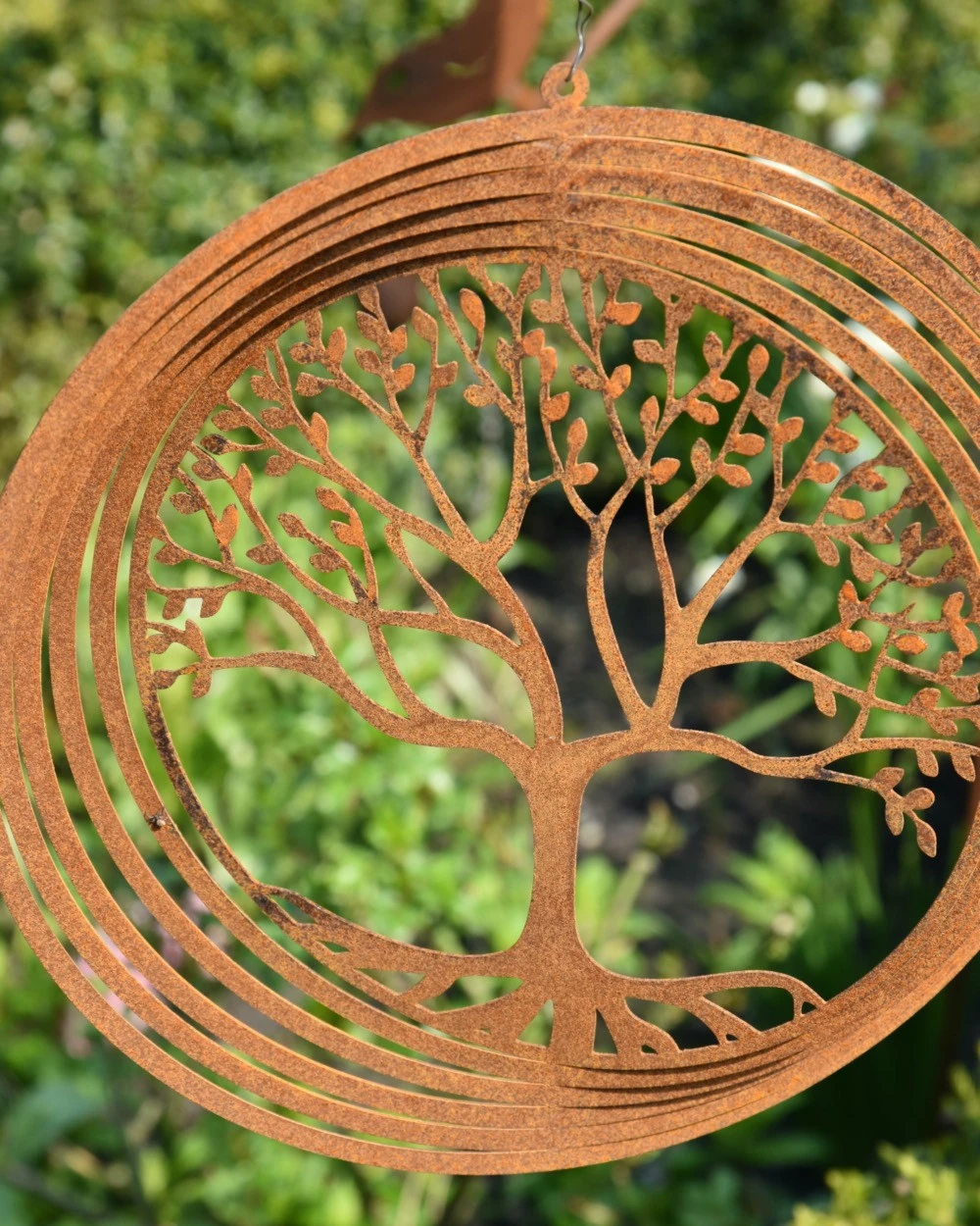 Ronde Ecoroest Windvanger Met Boom 5 Ronde Ecoroest Windvanger Met Boom - Afbeelding 3