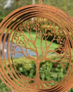 Ronde Ecoroest Windvanger Met Boom 14 Ronde Ecoroest Windvanger Met Boom -Bekend Decoratie Winkel ronde ecoroest windvanger met boom 5