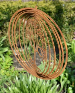 Ronde Ecoroest Windvanger Met Boom 15 Ronde Ecoroest Windvanger Met Boom -Bekend Decoratie Winkel ronde ecoroest windvanger met boom 6