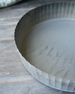 Ronde Zinken Schaal Met Hoge Schulp Rand, IB Laursen -Bekend Decoratie Winkel ronde zinken schaal met hoge schulp rand ib laursen 6