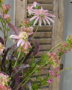 Roze Zijde Pluk Boeket Gemengd, Brynxz Met Bloesem, Klokjes Bloemen, Zonnehoed, Spirea En Eucalyptus 15 Roze Zijde Pluk Boeket Gemengd, Brynxz Met Bloesem, Klokjes Bloemen, Zonnehoed, Spirea En Eucalyptus -Bekend Decoratie Winkel roze zijde pluk boeket gemengd brynxz 6