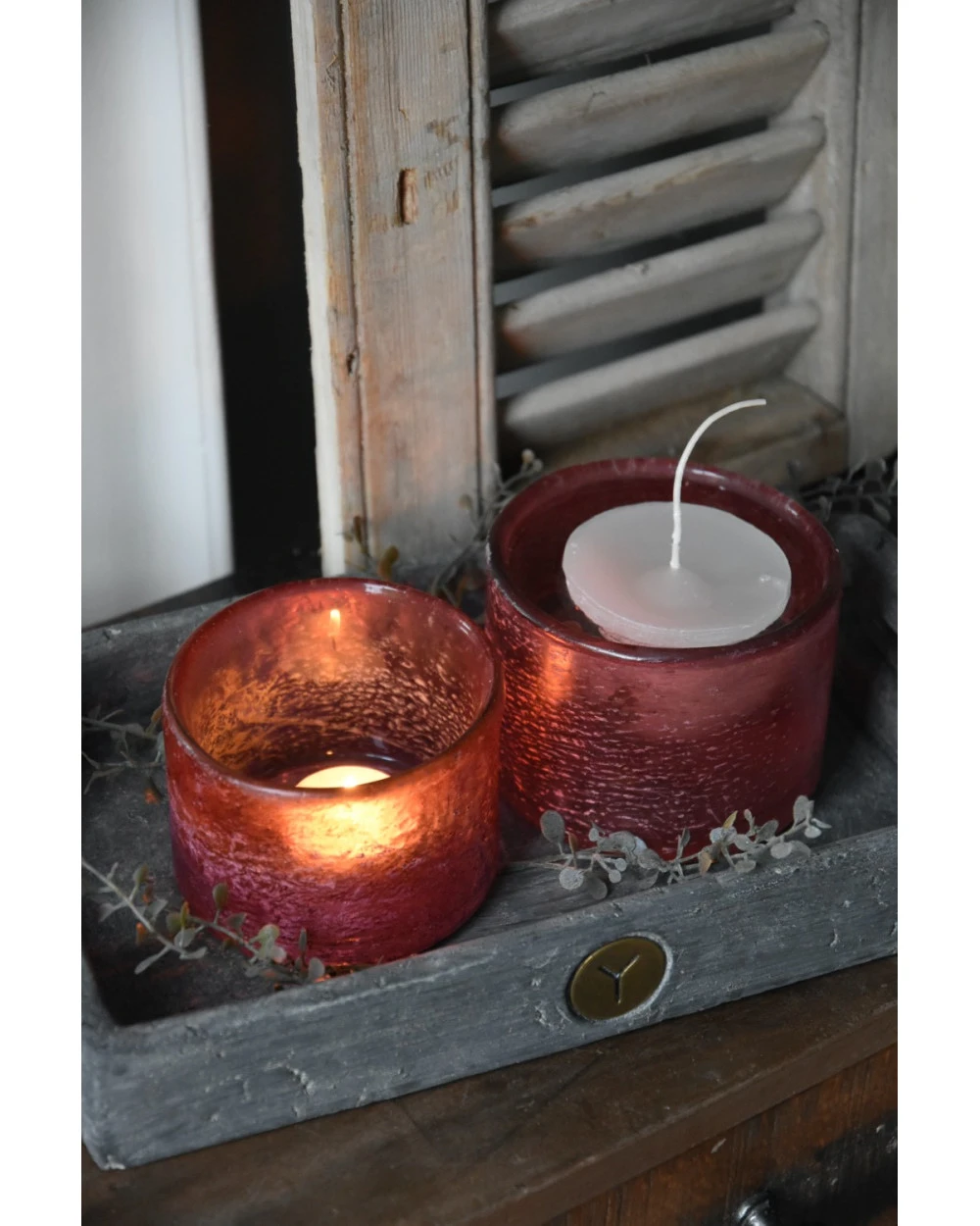 Set Theelichten Frosted Rose, Brynxz 6 Set Theelichten Frosted Rose, Brynxz - Afbeelding 4