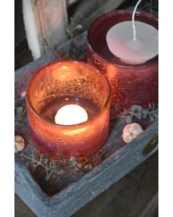 Set Theelichten Frosted Rose, Brynxz 14 Set Theelichten Frosted Rose, Brynxz -Bekend Decoratie Winkel set theelichten frosted rose brynxz 4