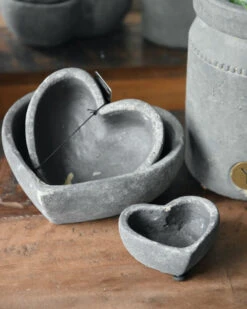 Set Van 3 Hart Schaaltjes Majestic Brynxz 12 Set Van 3 Hart Schaaltjes Majestic Brynxz -Bekend Decoratie Winkel set van 3 hart schaaltjes majestic brynxz 2