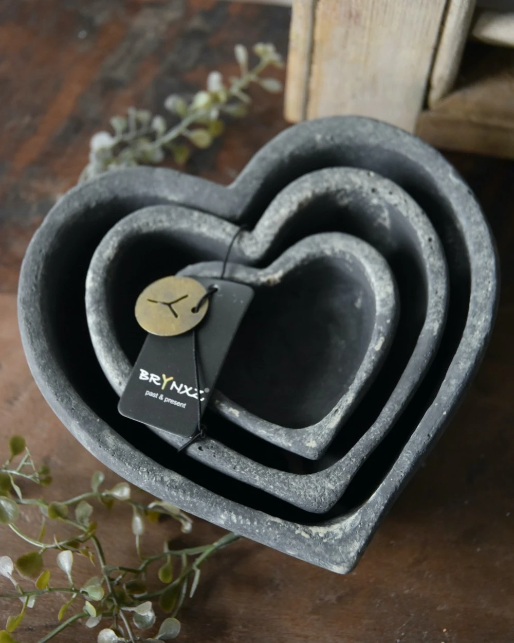 Set Van 3 Hart Schaaltjes Majestic Brynxz 3 Set Van 3 Hart Schaaltjes Majestic Brynxz