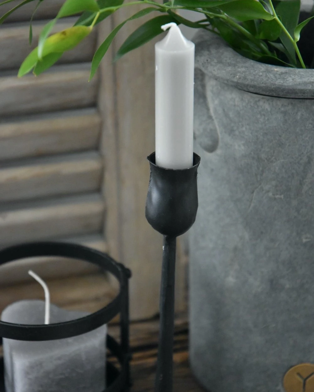 Smeedijzeren Kandelaar Zwart, Brynxz 6 Smeedijzeren Kandelaar Zwart, Brynxz - Afbeelding 4