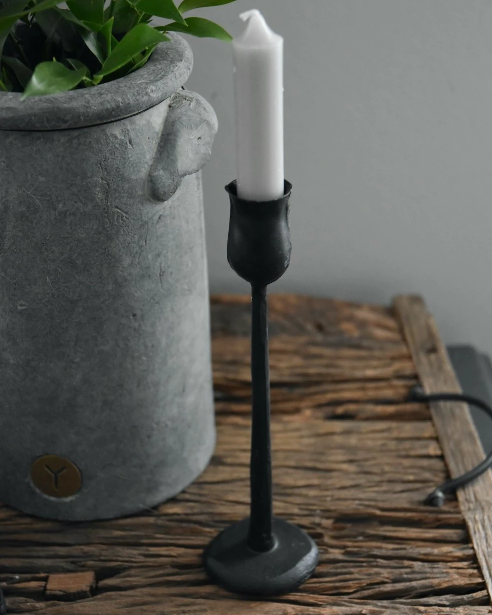 Smeedijzeren Kandelaar Zwart, Brynxz 3 Smeedijzeren Kandelaar Zwart, Brynxz