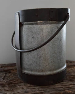 Stoere Zinken Emmer Met Hengsel -Bekend Decoratie Winkel stoere zinken emmer met hengsel 2