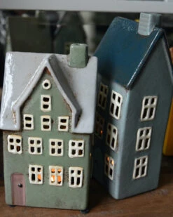 Theelicht Huisje Nyhavn Pastel Groen, IB Laursen -Bekend Decoratie Winkel theelicht huisje nyhavn pastel groen ib laursen 5