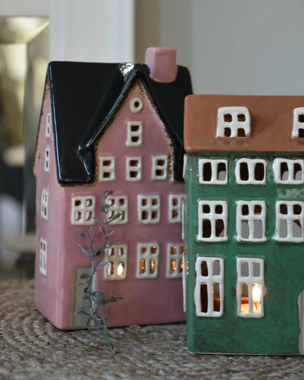 Theelicht Pakhuis Nyhavn Roze Met Zwart Dak, IB Laursen 8 Theelicht Pakhuis Nyhavn Roze Met Zwart Dak, IB Laursen - Afbeelding 6