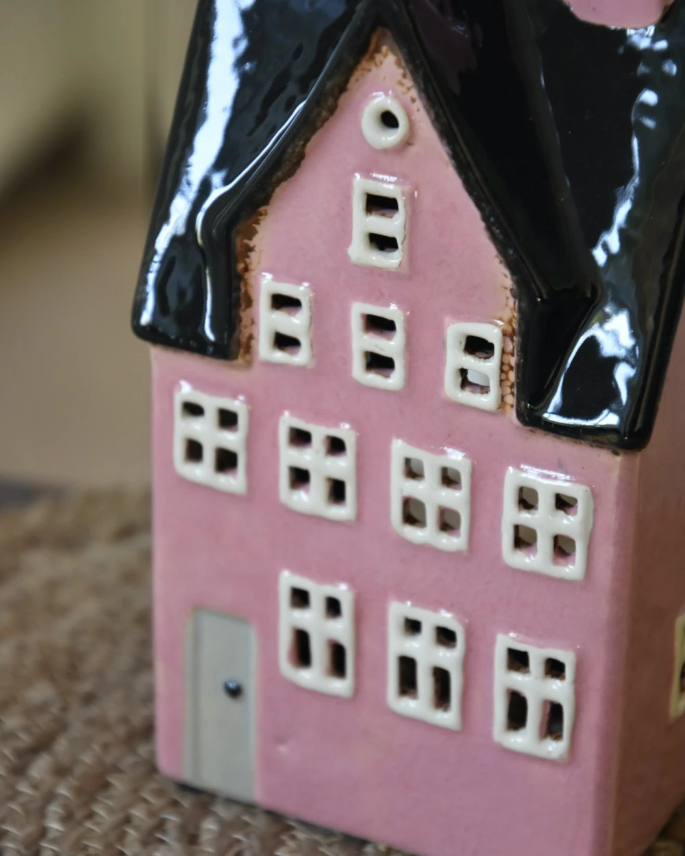 Theelicht Pakhuis Nyhavn Roze Met Zwart Dak, IB Laursen 9 Theelicht Pakhuis Nyhavn Roze Met Zwart Dak, IB Laursen - Afbeelding 7