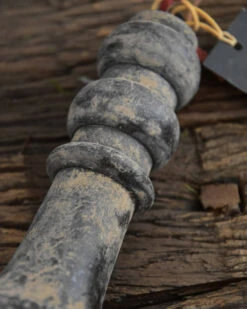 Toefhanger - Klos Verouderd Grijs -Bekend Decoratie Winkel toefhanger klos verouderd grijs 3