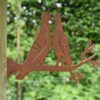 Tortelduiven Op Tak Metalen Tuin Decoratie -Bekend Decoratie Winkel tortelduiven op bloesemtak metalen tuin decoratie