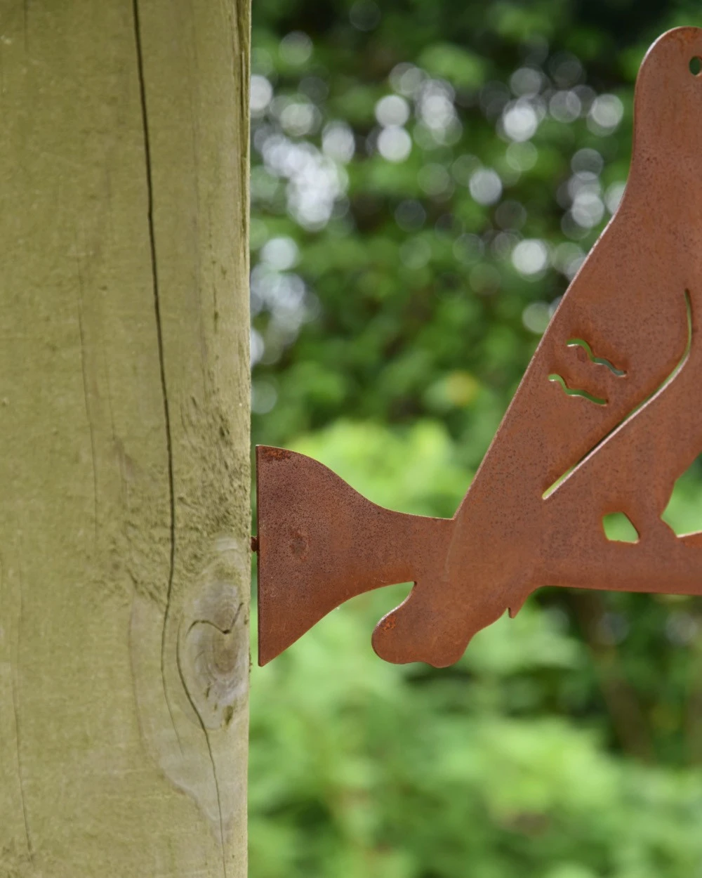 Tortelduiven Op Tak Metalen Tuin Decoratie 6 Tortelduiven Op Tak Metalen Tuin Decoratie - Afbeelding 4