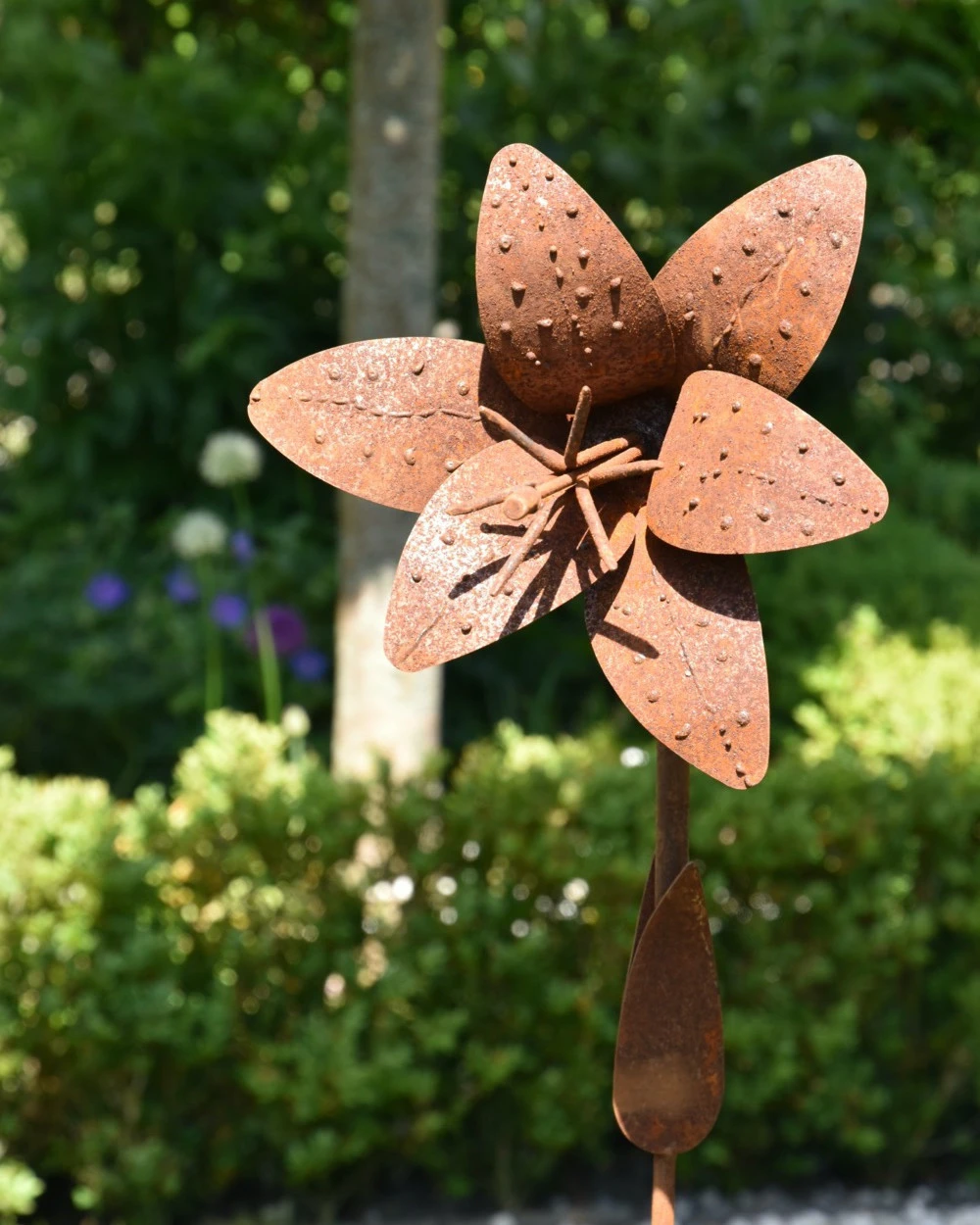 Tuinprikker Lelie Eco Roestbloem 3 Tuinprikker Lelie Eco Roestbloem