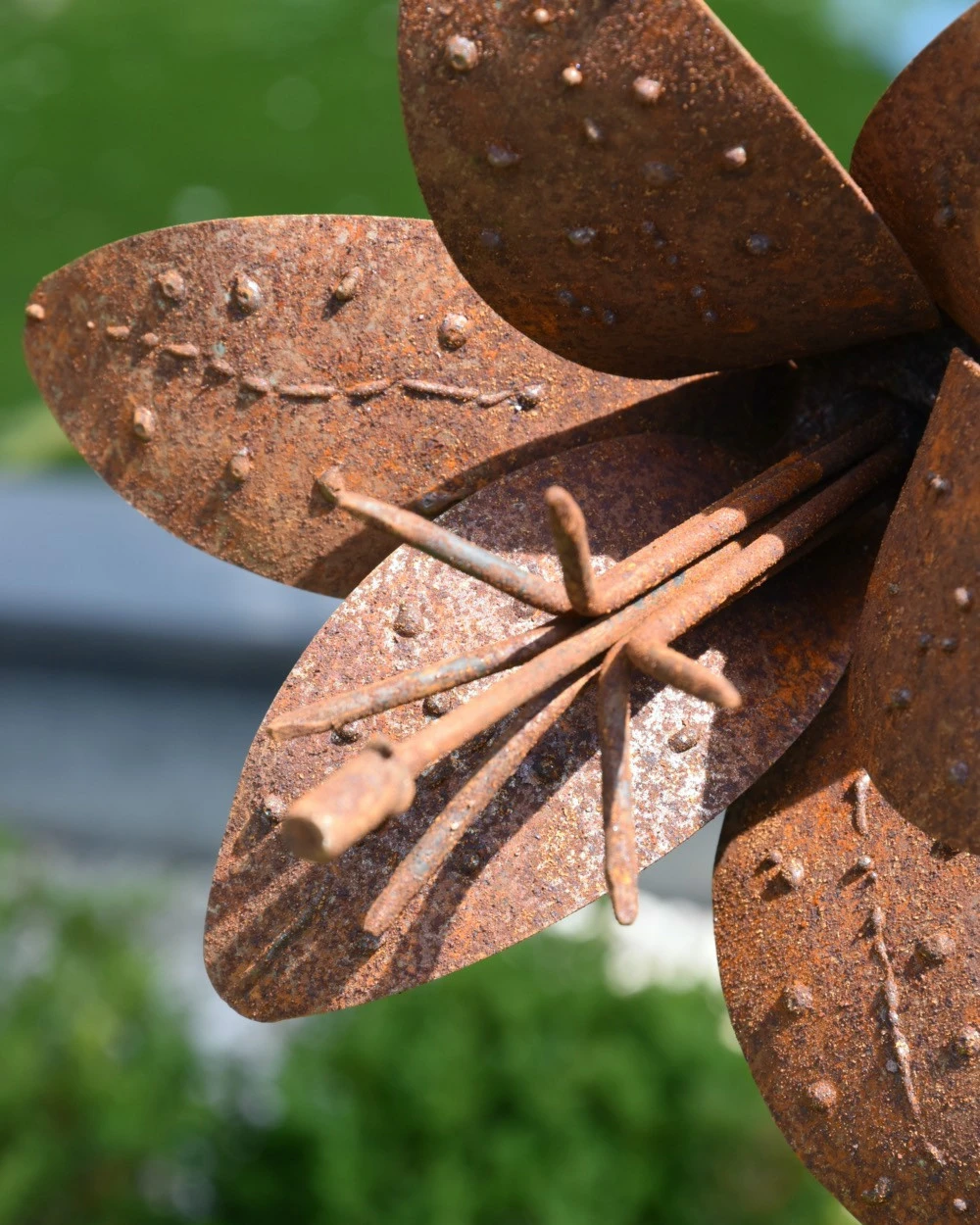 Tuinprikker Lelie Eco Roestbloem 4 Tuinprikker Lelie Eco Roestbloem - Afbeelding 2