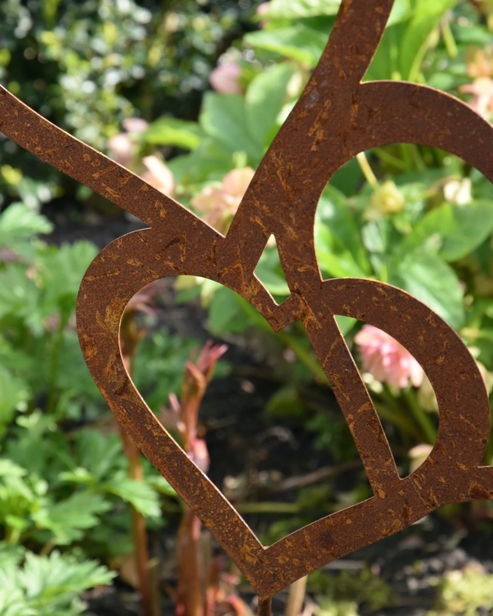 Tuinprikker Met 3 Harten Van Ecoroest 3 Tuinprikker Met 3 Harten Van Ecoroest - Afbeelding 2