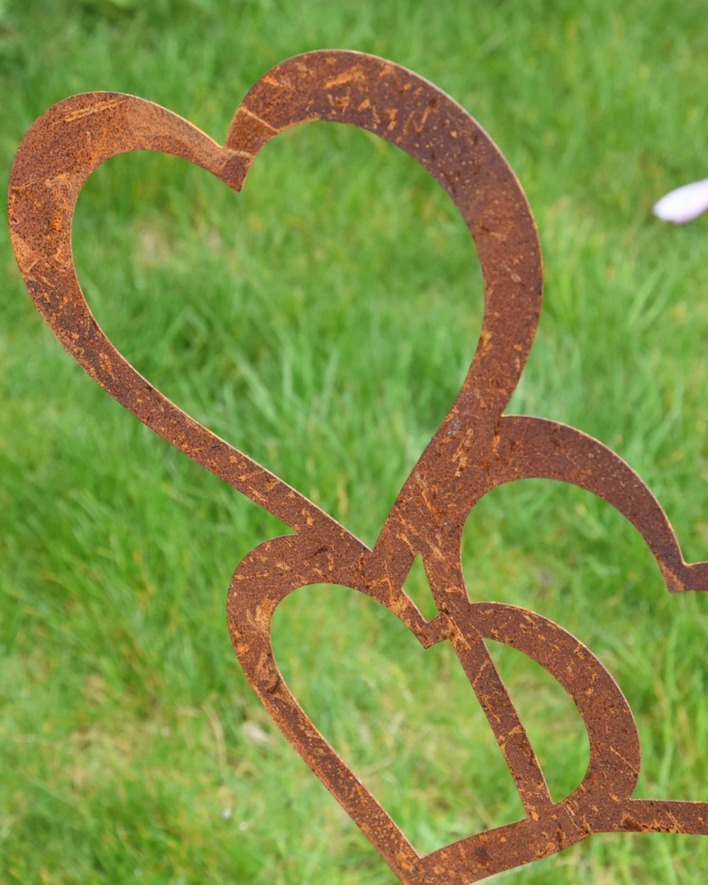 Tuinprikker Met 3 Harten Van Ecoroest 6 Tuinprikker Met 3 Harten Van Ecoroest - Afbeelding 5