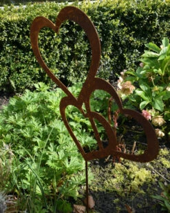 Tuinprikker Met 3 Harten Van Ecoroest 14 Tuinprikker Met 3 Harten Van Ecoroest -Bekend Decoratie Winkel tuinprikker met 3 harten van ecoroest 6