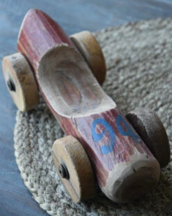 Unieke Rode Auto Van Hout Met Blauw Nr 94, IB Laursen -Bekend Decoratie Winkel unieke rode auto van hout met blauw nr 94 ib laursen 7