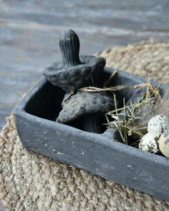 Vakkenbak Vintage Grijs Aardewerk Met Oor, 3 Vakken Brynxz -Bekend Decoratie Winkel vakkenbak vintage grijs aardewerk met oor 3 vakken brynxz 2