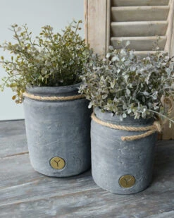 Vintage Grijze Pot Met Dik Touw Groot, Brynxz 10 Vintage Grijze Pot Met Dik Touw Groot, Brynxz -Bekend Decoratie Winkel vintage grijze pot met dik touw groot brynxz 2