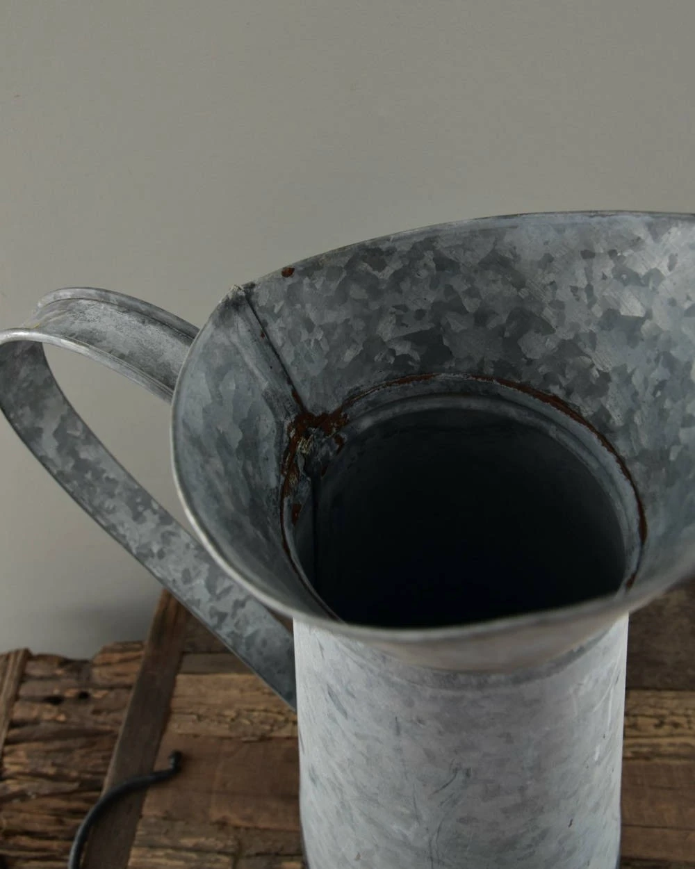 Vintage Zinken Kan 8 Vintage Zinken Kan - Afbeelding 6