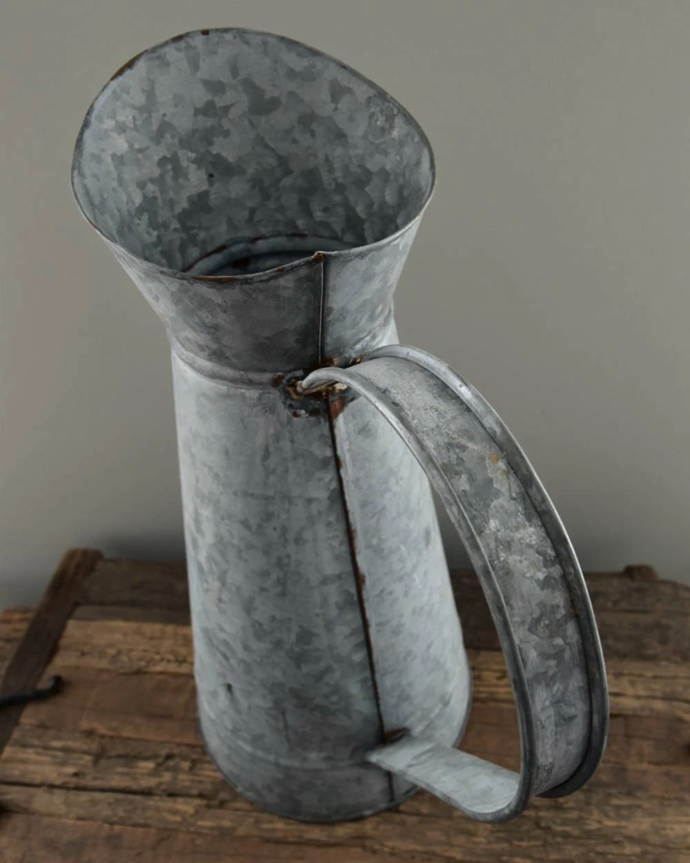 Vintage Zinken Kan 10 Vintage Zinken Kan - Afbeelding 8