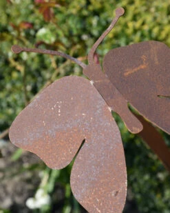Vlinder Op Tuinprikker Ecoroest -Bekend Decoratie Winkel vlinder op tuinprikker ecoroest 5