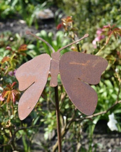 Vlinder Op Tuinprikker Ecoroest -Bekend Decoratie Winkel vlinder op tuinprikker ecoroest 6