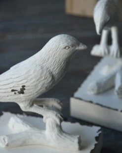 Vogel Boekensteun Antiek Wit, Set Van Twee -Bekend Decoratie Winkel vogel boekensteun antiek wit set van twee 5