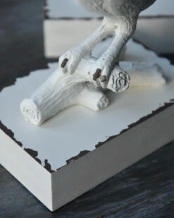 Vogel Boekensteun Antiek Wit, Set Van Twee -Bekend Decoratie Winkel vogel boekensteun antiek wit set van twee 6