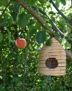 Vogel 'voeder' Huis Korf Met Ophang Oog, IB Laursen 14 Vogel 'voeder' Huis Korf Met Ophang Oog, IB Laursen -Bekend Decoratie Winkel vogel voeder huis korf met ophang oog ib laursen 4