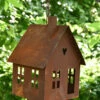 Vogel Voeder Huisje Van Roest Metaal Aan Ketting 2 Vogel Voeder Huisje Van Roest Metaal Aan Ketting -Bekend Decoratie Winkel vogel voeder huisje van roest metaal aan ketting