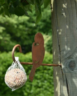 Vogel Voederhaak Van Metaal Met Musje 9 Vogel Voederhaak Van Metaal Met Musje -Bekend Decoratie Winkel vogel voederhaak van metaal met musje 2