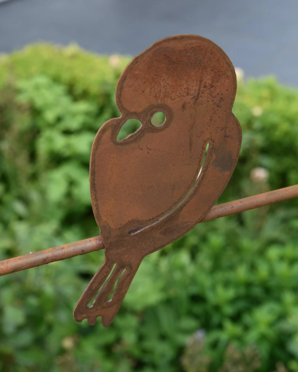 Vogel Voederhaak Van Metaal Met Musje 6 Vogel Voederhaak Van Metaal Met Musje - Afbeelding 4